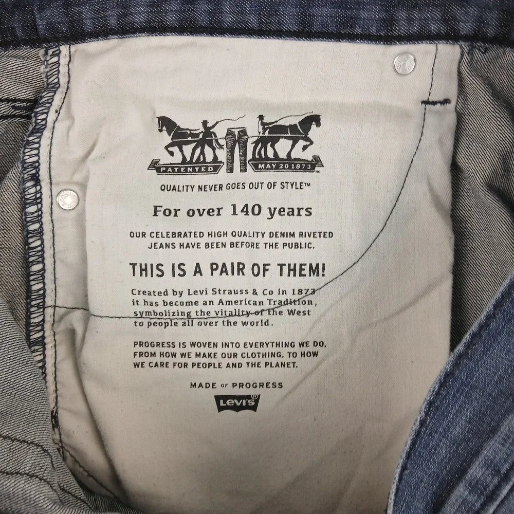 Levis 559 38x34 Mens Jeans Relaxed Straight **Actual 38x31‎ **